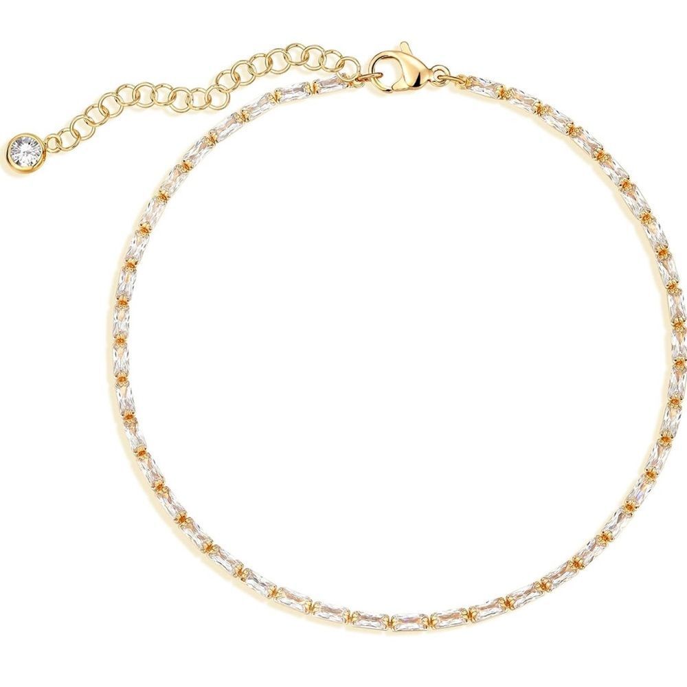NEW 14K Gold Plated Dainty Boho Ankle Bracelet
